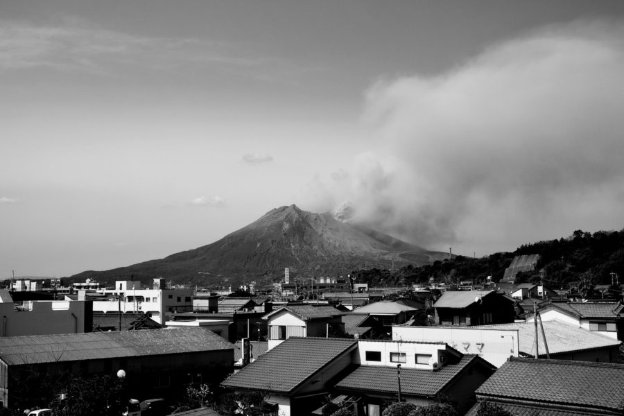 sakurajima from tarumizu