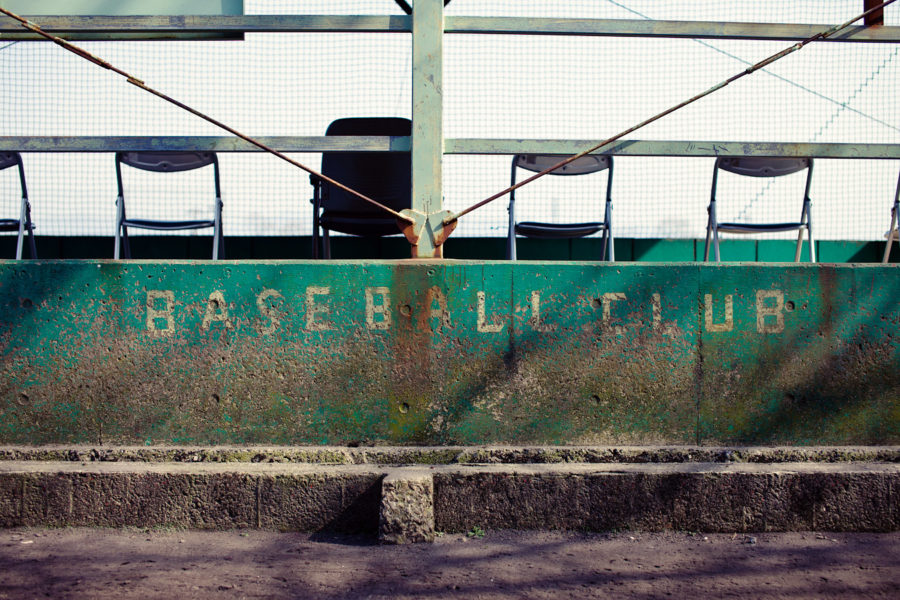 high school baseball club dugout