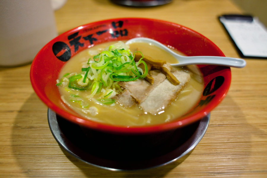 Tenkaippin Ramen (天下一品), a chain apparently based from Kyoto (?), in Tenmonkan (good placement for the name eh?)